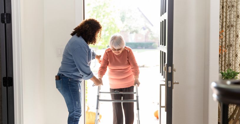 Auxiliar sanitario a domicilio